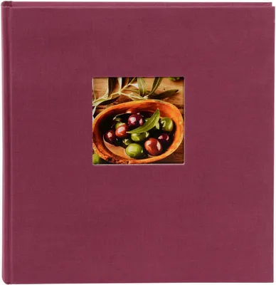 Produktbild von goldbuch 27908 Fotoalbum Bella Vista Fuchsia, Leinen Fotobuch 30 x 31 x 4cm