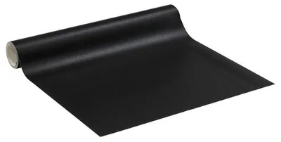 Produktbild von Wasserfeste Vinyl-Kleberolle (Meterware) – Abwaschbarer Aufkleber für Küche, Möbel, Schränke, Türen – 60 cm x 8 m – Schwarz