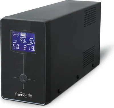 Immagine prodotto di uPS gembird con USB e display LCD, 3000 VA, nero