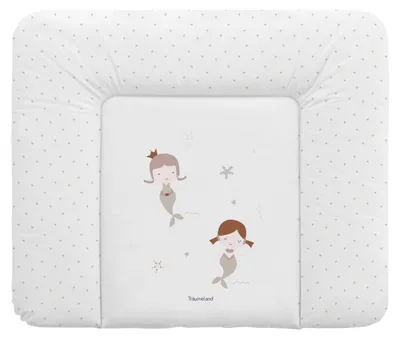 Produktbild von Träumeland Wickelunterlage - Mermaid - 75 x 85 cm