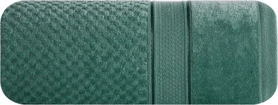Zdjęcie produktu dla Eurofirany 477471, 70 x 140 cm, Bawełna, Wiskoza, Zielony, 1 szt.