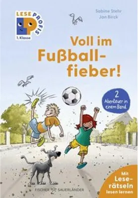 Obrázok produktu pre Leseprofis - Voll im Fußballfieber!, 1. Klasse (Doppelband)
