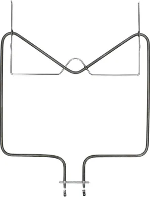 A heating element for an oven, presented on a white background.