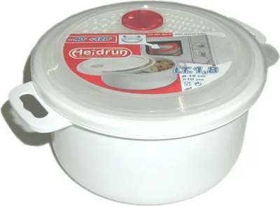 Produktbild von HEIDRUN Mikrokasserolle mit Deckel und Ventil, rund