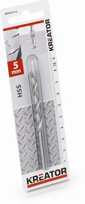 Zdjęcie produktu dla Wiertło HSS do metalu 5,0 x 86 mm KRT010112