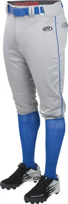 Obrázok produktu pre Pánske baseballové nohavice Rawlings, model "Series Game/Practice", s pruhmi, štýl "knicker"