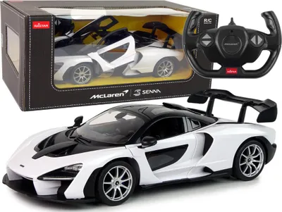 Zdjęcie produktu dla Auto R/C Mclaren Senna Rastar 1:14 Biały Na Pilota
