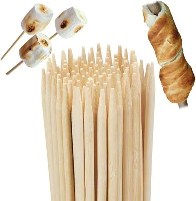 Produktbild von Extra lange Grillstäbe aus Bambus