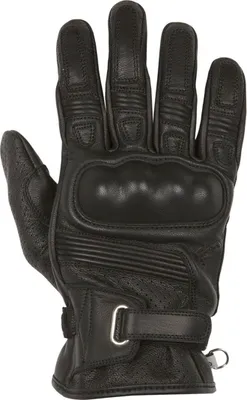 Produktbild von Helstons Strada perforierte Motorradhandschuhe, schwarz, 13