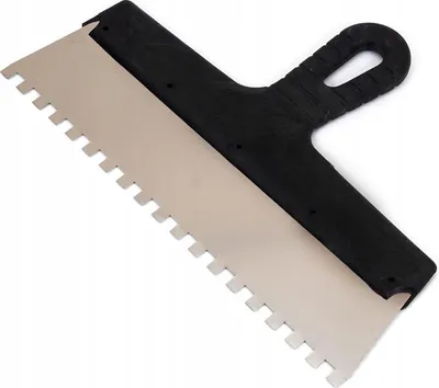 Image de Couteau à colle 250 mm dent 10x10 mm Polax