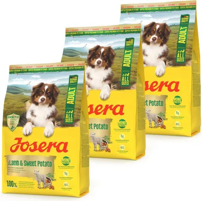 Produktbild von Josera A/S Adult Lamb & Sweet Potato 3 x 3 kg