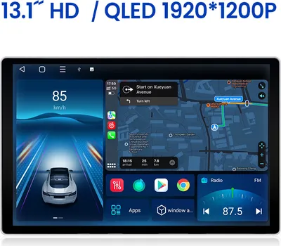 Zdjęcie produktu dla Radio samochodowe Carplay 13.1 "Android12 do AUDI A4 2000-2009 GPS Navi BT SWC RDS WIFI DAB 6+128G RDS DSP USB 2DIN