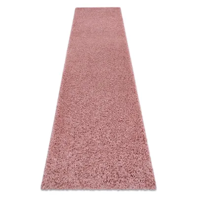 Obrázok produktu pre SOFFI chlpatý behúň 5 cm svetloružový - do kuchyne, predsiene, chodby, chodby ružový 60x200 cm