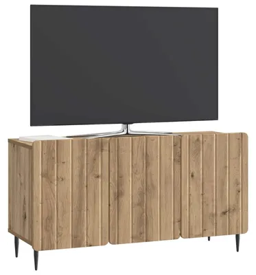 Zdjęcie produktu dla Szafka pod telewizor vidaXL, dąb Artisan, 99 x 34,5 x 52 cm, materiał drewnopochodny