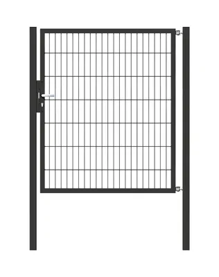 Image de Alberts 647308 Porte individuelle Flexo avec accessoires, anthracite, largeur 125 cm, hauteur 140 cm