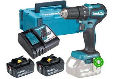 Produktbild von Akku Schlagbohrschrauber MAKITA DHP483RFJ (2x3.0Ah MAKPAC)