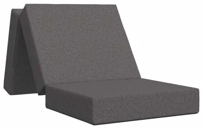 Obrázok produktu pre vidaXL Rozkladacia pohovka 90 x 63 x 45 cm Svetlosivá