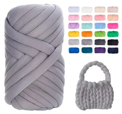Obrázok produktu pre Vlnka, 500 g, stredne sivá, priemer 2,5 cm, dĺžka 18 metrov