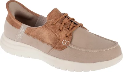 Produktbild von Skechers Slip-Ins: On-The-Go Flex - Palmilla 136536-TPE, Halbschuhe, Damen, Beige