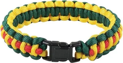 Produktbild von Famanu Paracord Armband - Robustes Survival Armband mit Sicherheitsgurt