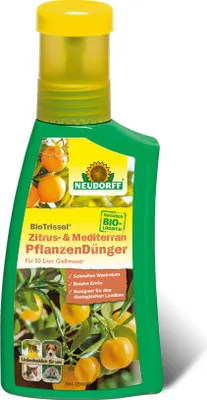 Produktbild von Neudorff Azet  Trissol Zitrus- & Mediterranpflanzen Dünger 250 ml