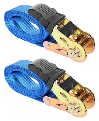 Produktbild von Spanngurte mit Ratsche 2x 2,5m x 25mm für Transport & Ladungssicherung