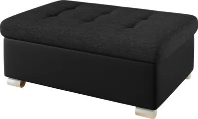 Produktbild von MIRJAN24 Sitzhocker Niko Groß, Stilvoll Polsterhocker vom Hersteller, Moderne Hocker (Farbe: Soft 011 + Soul 20)