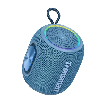 Produktbild von Tronsmart T8 Mini, 16 W, 65 - 20000 Hz, Verkabelt & Kabellos, 15 m, Tragbarer Stereo-Lautsprecher, Blau