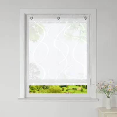 Obrázok produktu pre Omgoods – Rolety Heichkell – Transparentné závesy, 80 x 140 cm