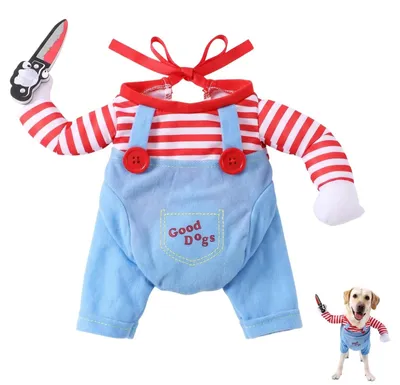 Image de Costume d'Halloween pour chiens et chats - Motif chevalier - Taille M