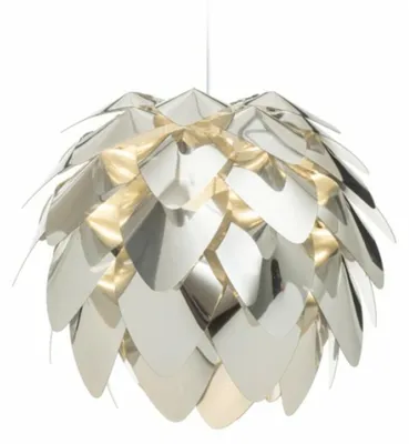 Produktbild von RED - DESIGN RENDL RENDL ENCOMBRE Hängeleuchte, Chromfolie, 230 V, E27, 42 W, R12382