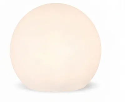 Obrázek produktu pro Kulové světlo s kabelovou zástrčkou bílé IP65 včetně E27 LED 2700 K 600 lm Ø 30 cm kulaté světlo na cestu dům zahrada venkovní světlo terasa