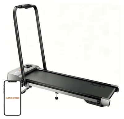 Immagine prodotto di ACEZOE P12: Tapis roulant elettrico pieghevole (nero e grigio)