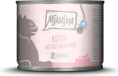 Obrázok produktu pre MjAMjAM 11125, Mačiatko, Akékoľvek plemeno, Kuracie mäso, 200 g, Bez obilnín