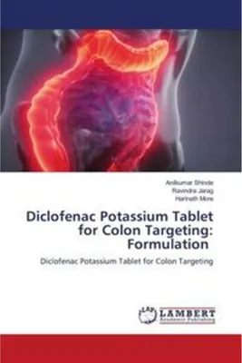 Obrázok produktu pre Tableta diklofenaku draselného na zacielenie na hrubé črevo: Zloženie
