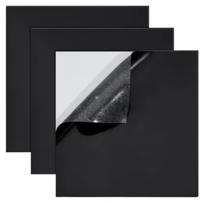 Imagen del producto de Almohadillas de silicona - 3 unidades - 20 x 20 cm - Autoadhesivas - Antideslizantes - 2 mm de grosor - Material de sellado - Placas de silicona