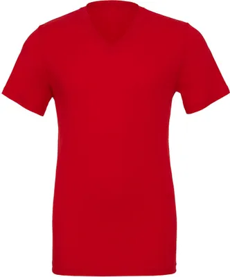 Produktbild von Canvas Uni Jersey Short Sleeve V-Neck Tee