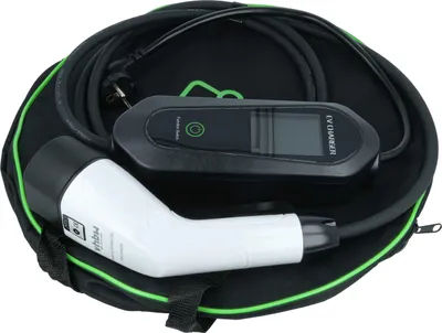 Produktbild von vhbw Ladekabel Typ 2 zu Typ F CEE 7/7 für Elektroauto, 1-phasig, 16 A, 3,5 kW, 3 m