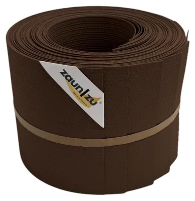 Produktbild von 10x Sichtschutzstreifen PP zaun|zu DELUX-R Einzelstreifen 2,55m Braun 10x 2,55m