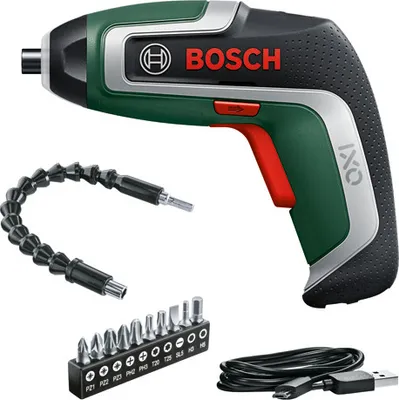 Produktbild von BOSCH Home & Garden IXO 7 Flexi Set akumulátorová sada skrutkovačov 3,6 V, s 1 akumulátorom (06039E000A)