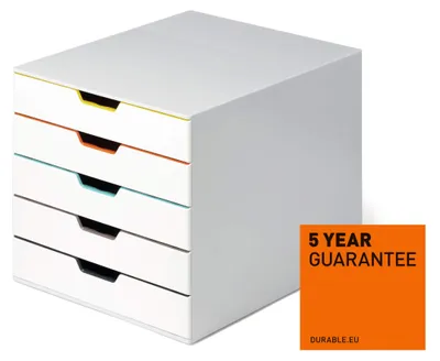 Immagine prodotto di DURABLE Cassettiera VARICOLOR® MIX 5, Colorato, 762527
