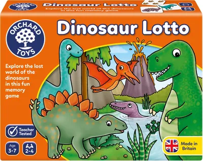 Zdjęcie produktu dla Joc educativ Dinozaur DINOSAUR LOTTO