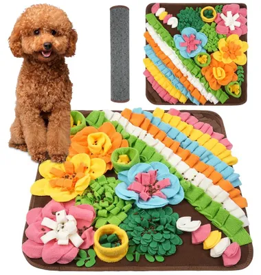 Schnüffelteppich für Hunde, 50 cm, waschbar, interaktiv