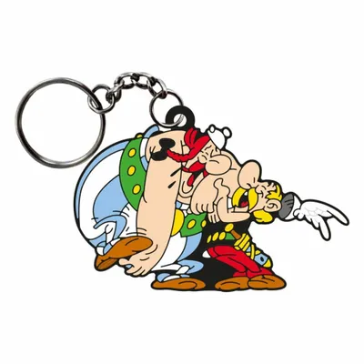 Immagine prodotto di Breloczek Asterix i Obelix - Śmiejący się, 9 cm, Ręcznie malowany PVC