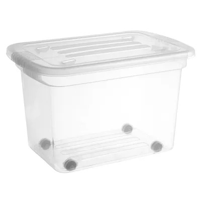 Image de Conteneur de stockage avec couvercle Home Box 52l