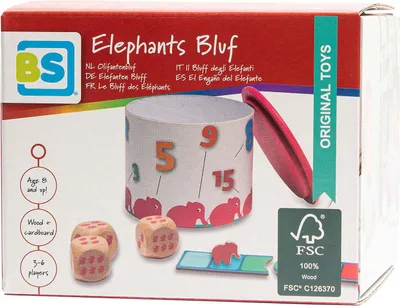 Image de BS Toys Jeu d'enfant Elephantbluff