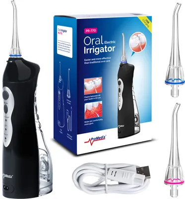 Produktbild von Ústny irigátor Ústna voda Cestovná ústna voda Ústna hygiena Dentálna starostlivosť Vodná niť