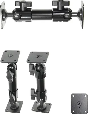 Produktbild von Brodit Pedestal Mount 202010 Standard Duty Sockelhalterung - Arretierung: Flügelmutter