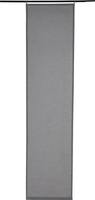 Produktbild von Flächenvorhang - 60 x 245 cm - Grau - mit Streifen