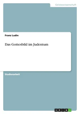 Produktbild von Das Gottesbild im Judentum